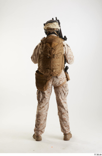 Casey Schneider Paratrooper in Desert Marpat Pose 2 standing whole…